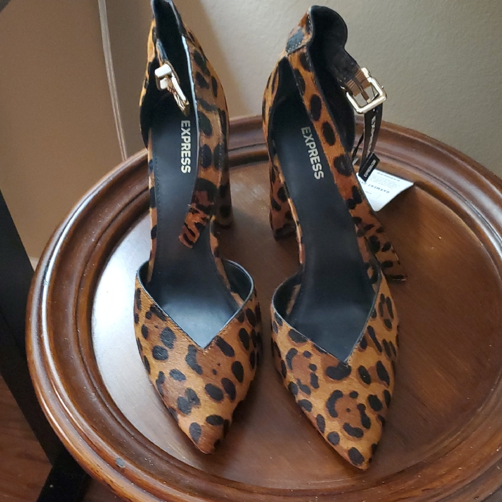 Express Animal Print Women's Heels